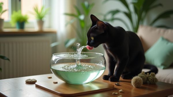 Les meilleures fontaines à eau pour une hydratation parfaite de votre chat
