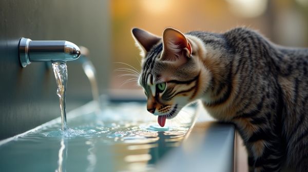 Optimiser l'hydratation de votre chat avec une fontaine à eau